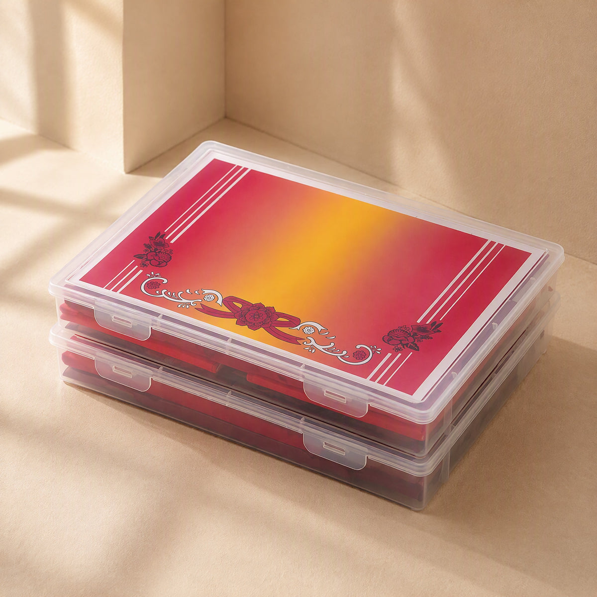 Docubox™ Plastic Document Storage Box