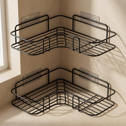 Nookrest™ Iron Bathroom Corner Shelf