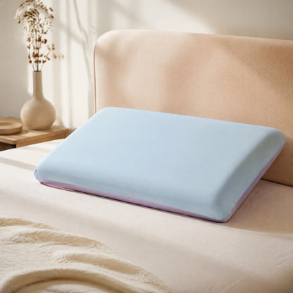 Coolweave™ Cooling Silk-Feel Pillowcase Cover, styled close view