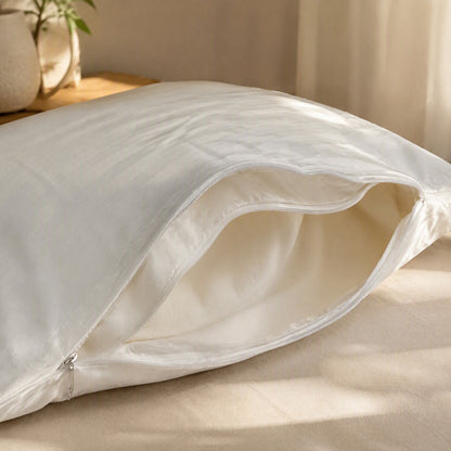 Husklayer™ Double-Layer Buckwheat Core Cover, styled close view