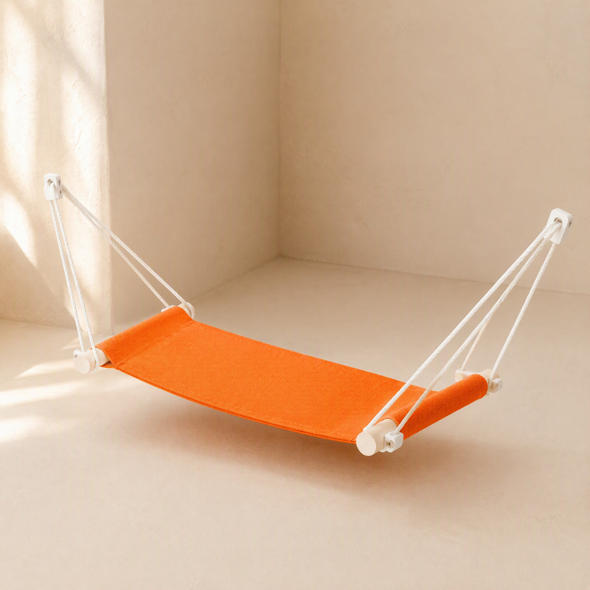 Footfloat™ Polyester Cotton Desk Foot Hammock