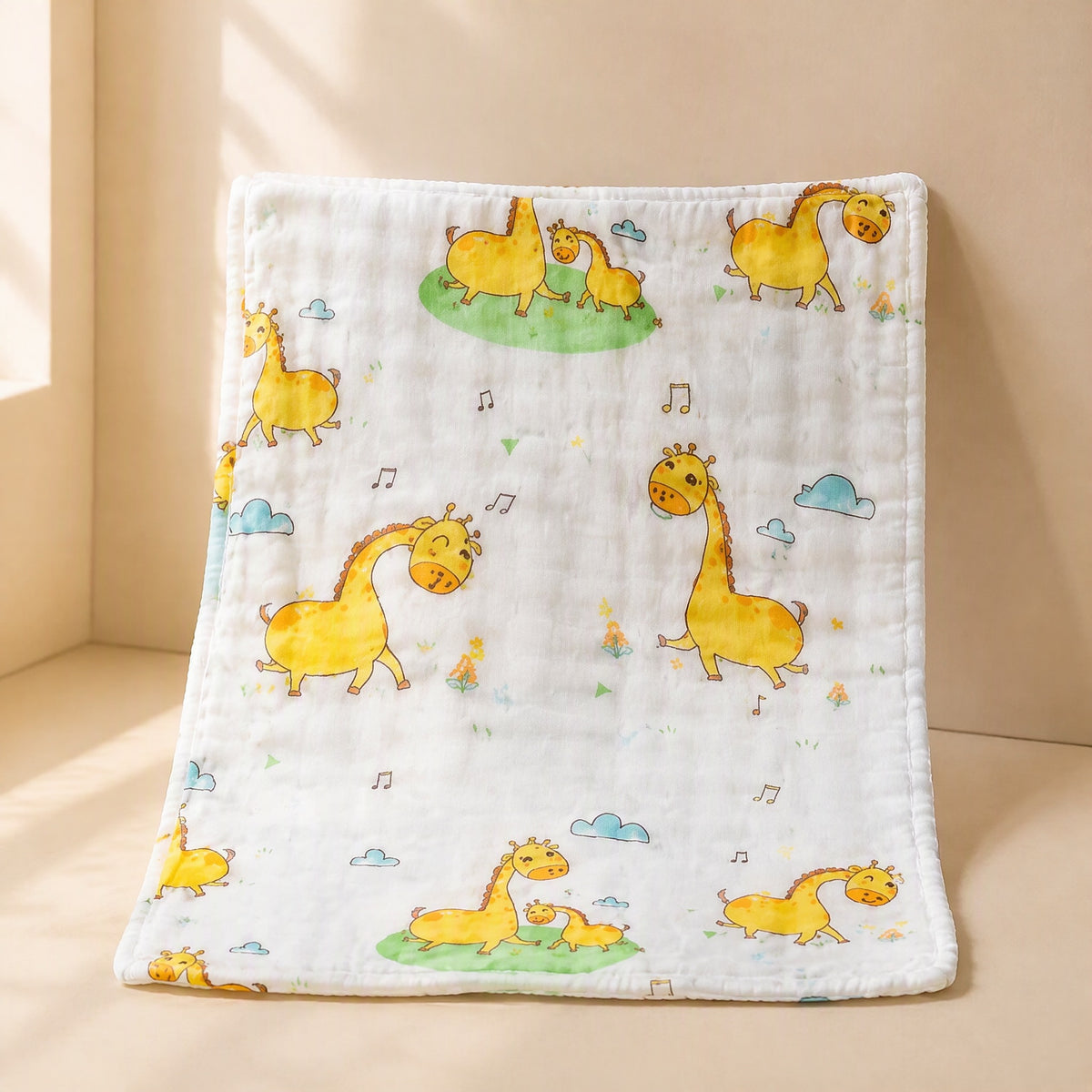 Gauzefold™ 6-Layer Cotton Gauze Square Towel