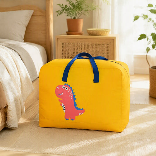 Quiltwrap™ Oxford Cloth Quilt Storage Bag in a calm home setting