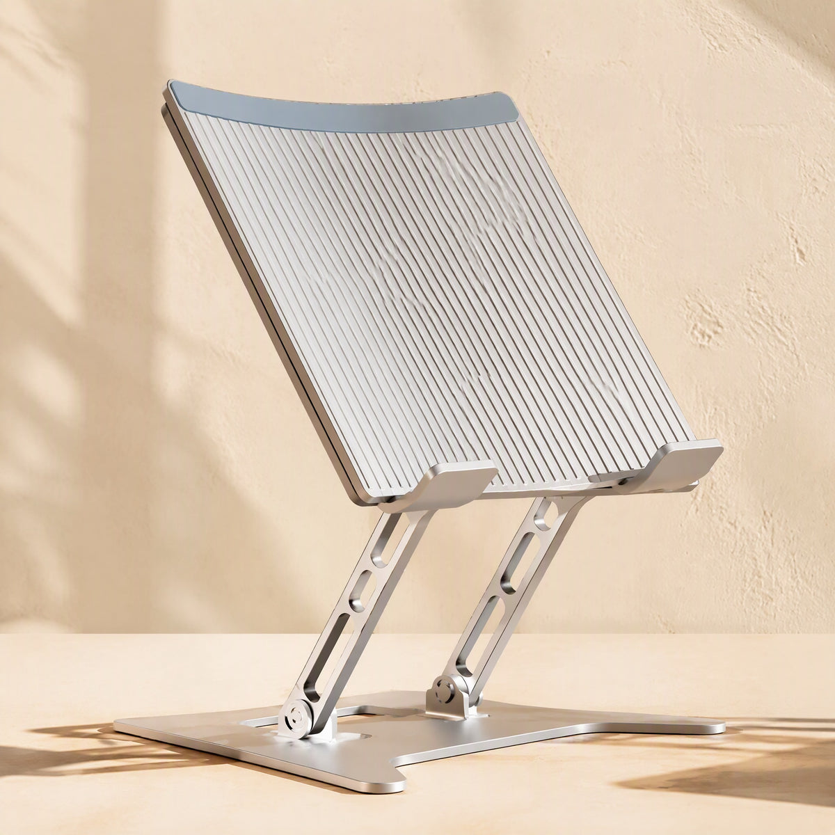 Bookangle™ Carbon Steel Reading Book Stand, material and detail close-up