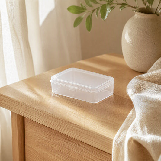 Plastow™ Plastic Storage Box in a calm home setting