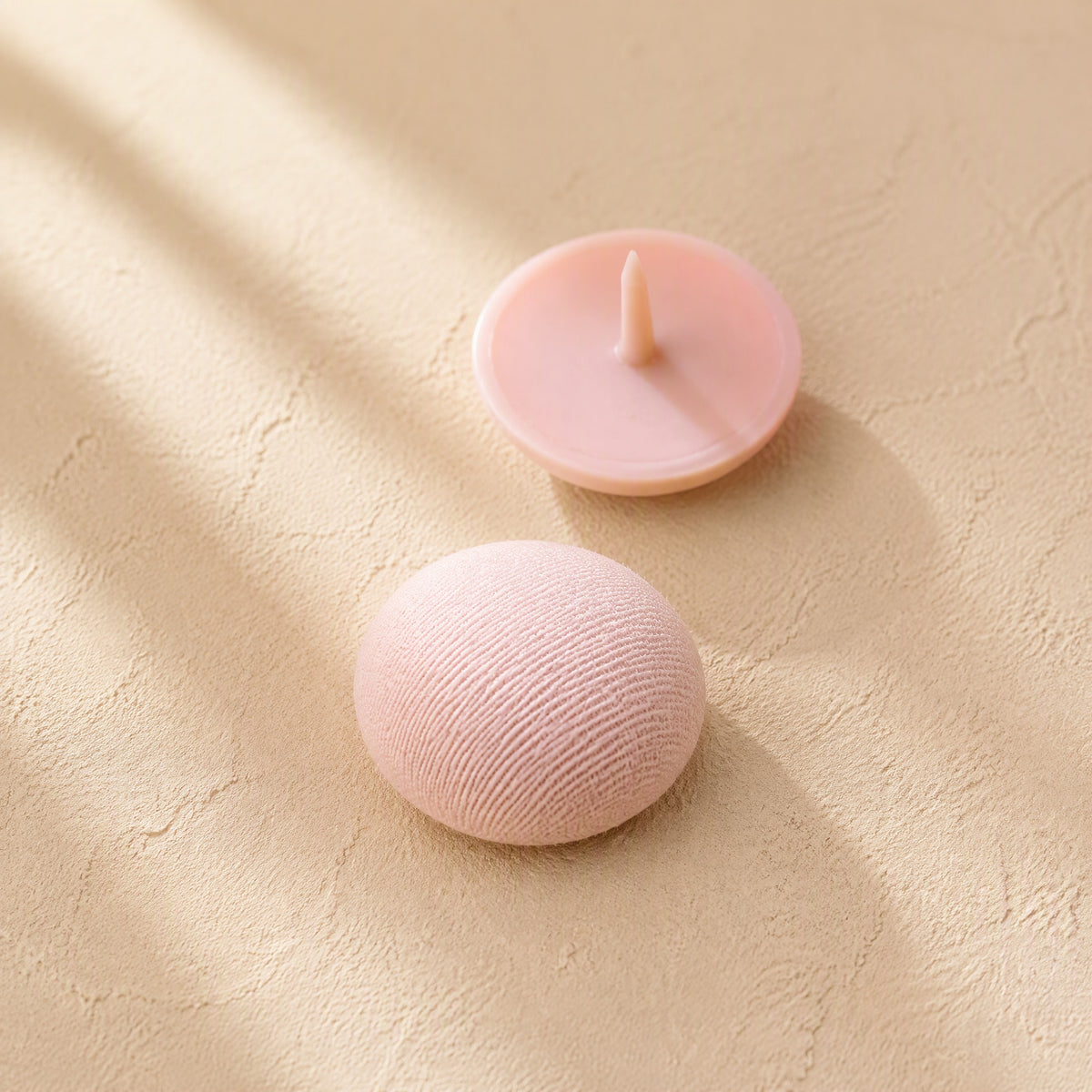 Covergrip™ Plastic Quilt Cover Fasteners, material and detail close-up