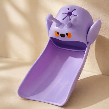 Taptrail™ Cartoon Plastic Faucet Extender, material and detail close-up