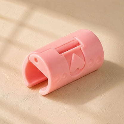 Bedtether™ Plastic Bed Sheet Clips, Adjustable 6-Pack, material and detail close-up