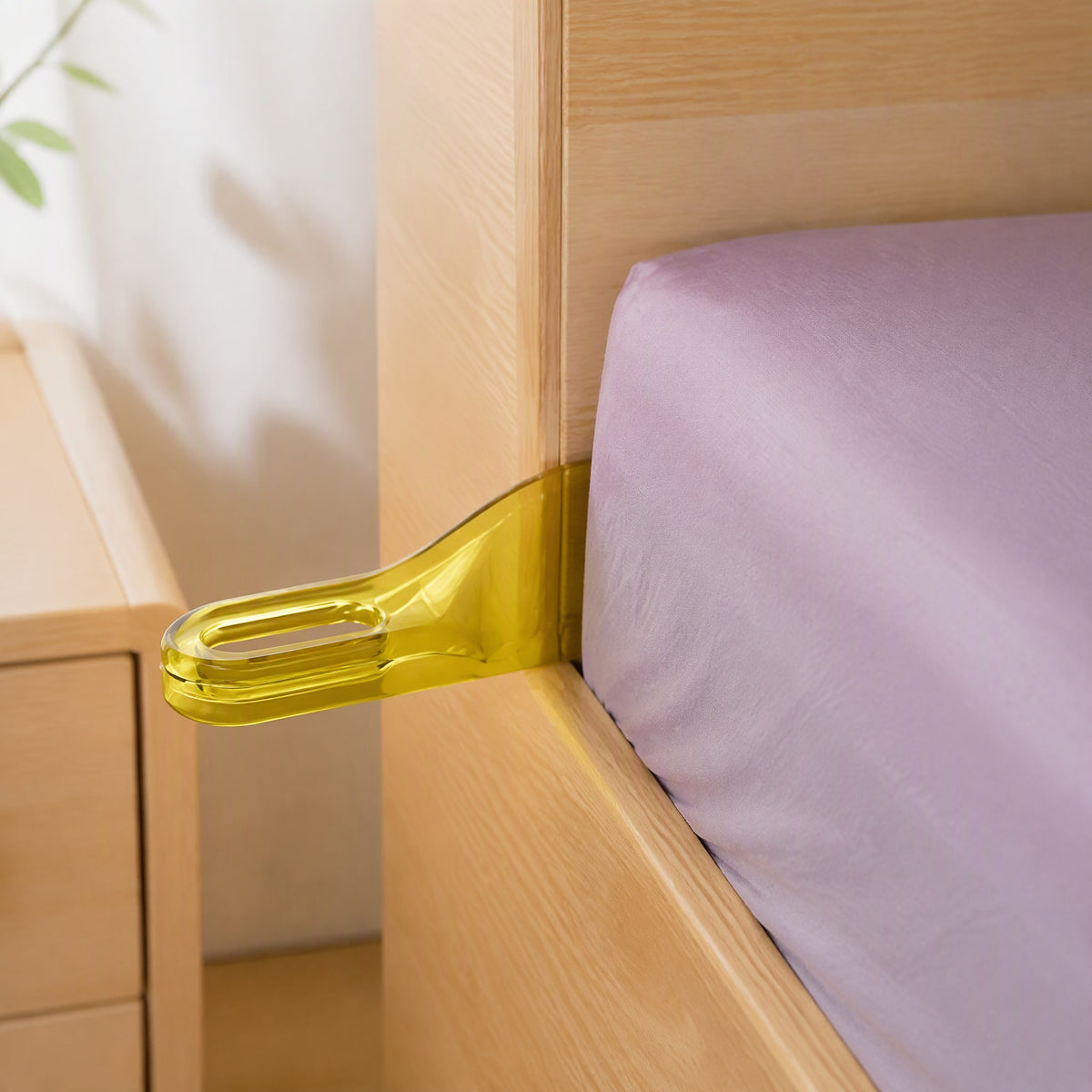 Liftuck™ Plastic Bed Sheet Lifter, styled close view