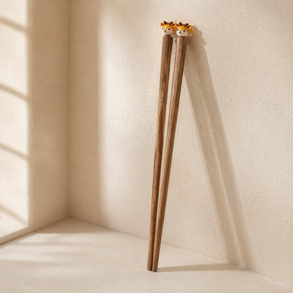 Twigpinch™ Wooden Cartoon Training Chopsticks