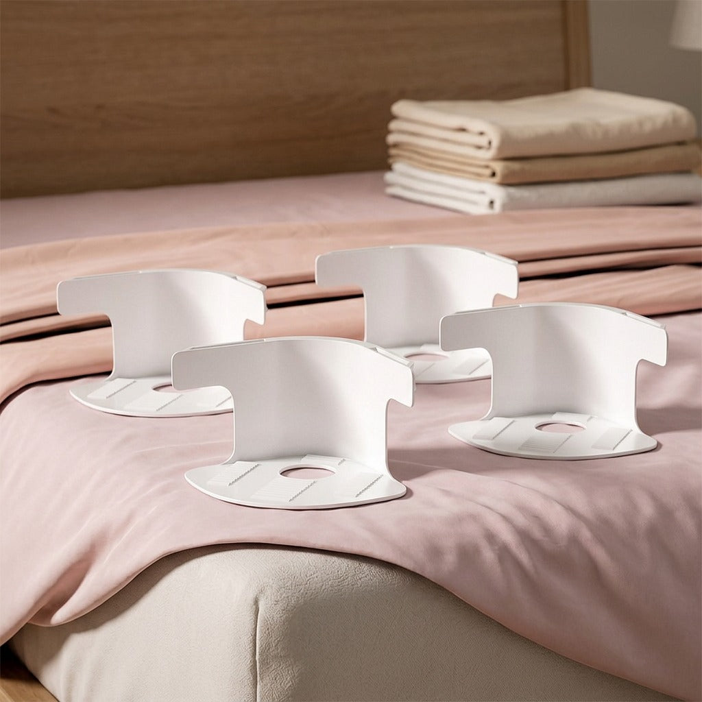 Linenhold™ Bed Sheet Holder Clips, styled close view