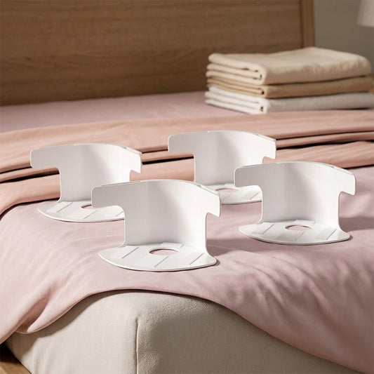 Linenhold™ Bed Sheet Holder Clips, styled close view