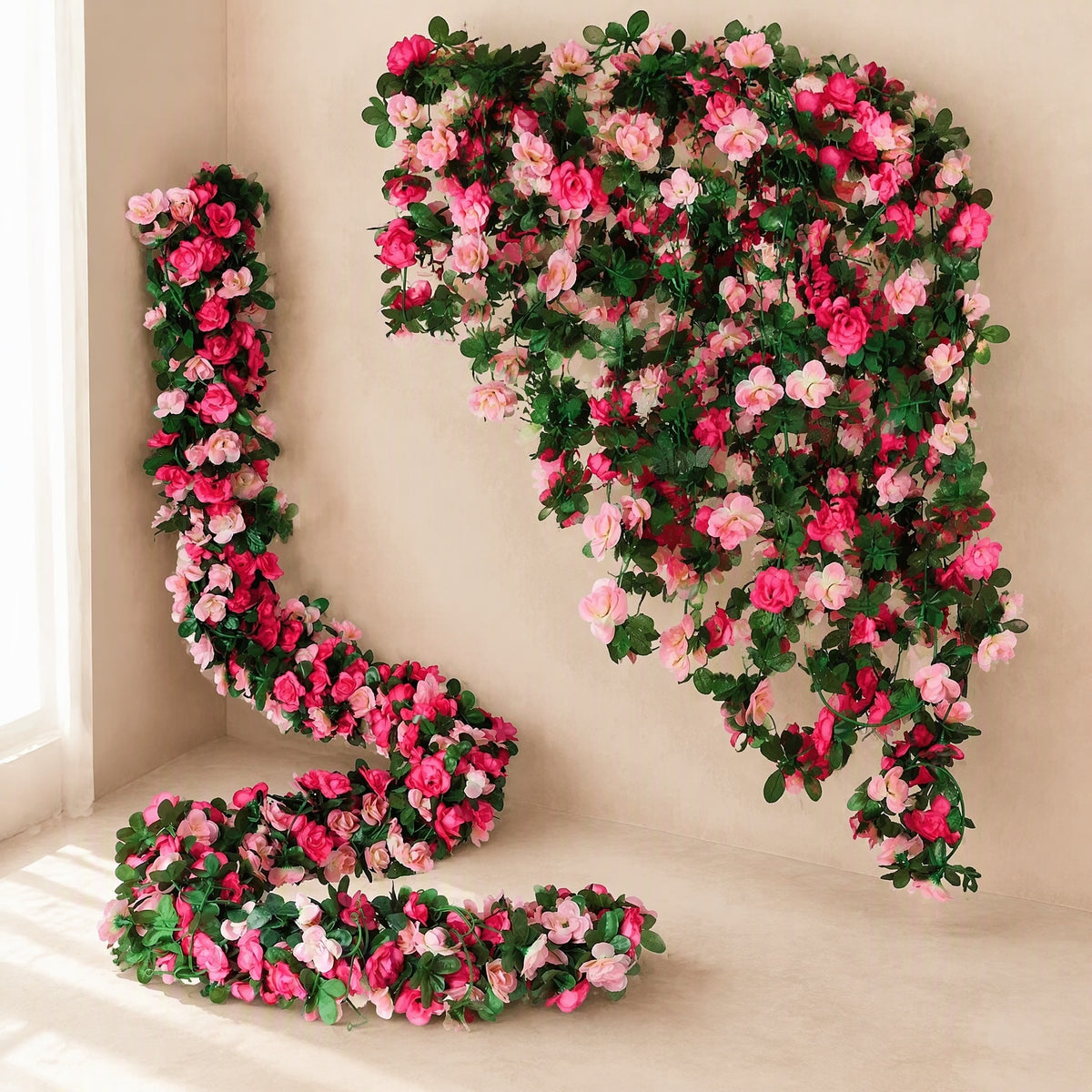 Rosetrail™ Artificial Rose Flower Vine Bouquet