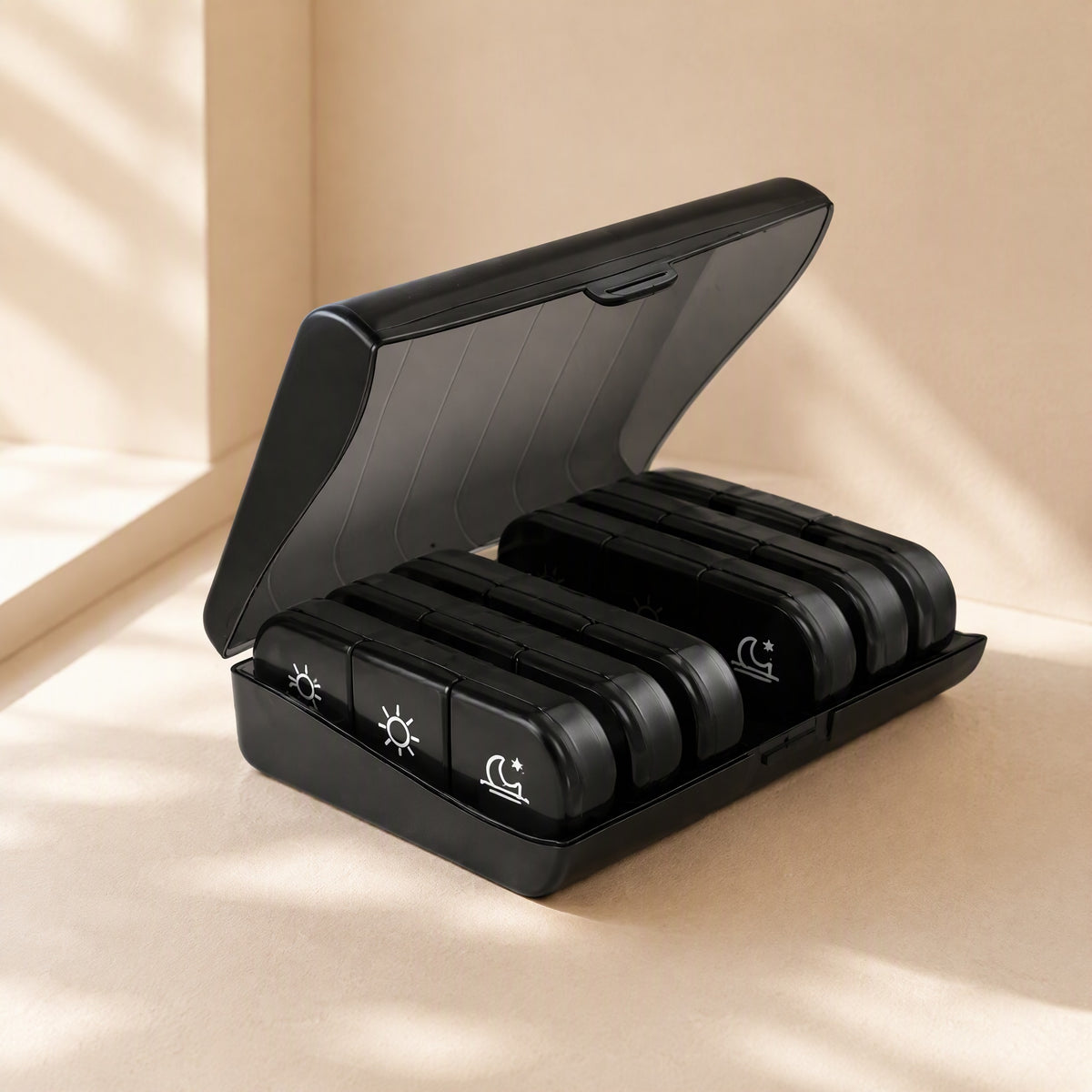 Pillweek™ 7-Compartment Plastic Medicine Box