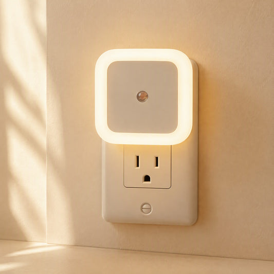 Dusktile™ Square Light-Controlled LED Night Light