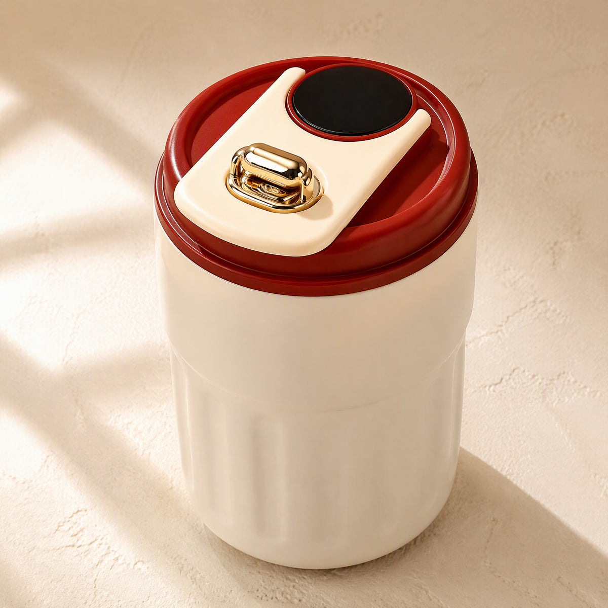 Sipstead™ 316 Stainless Steel Thermos Cup, material and detail close-up