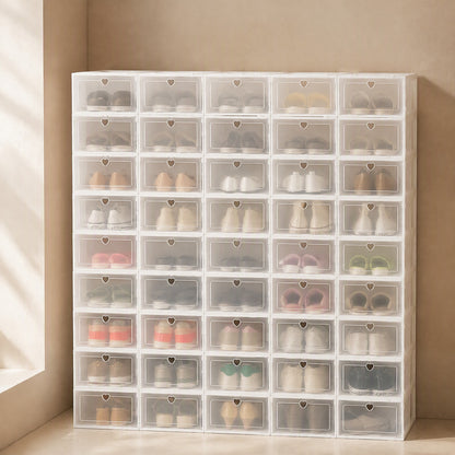 Shoestack™ Stackable Polypropylene Shoe Storage Box