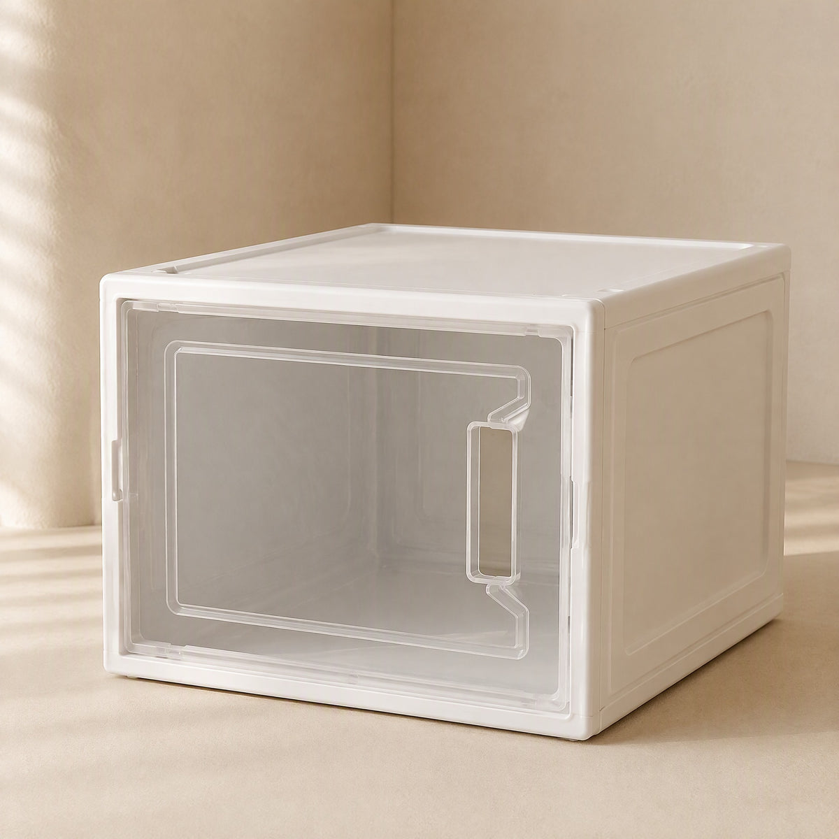 Stacksole™ Transparent Stackable Shoe Box