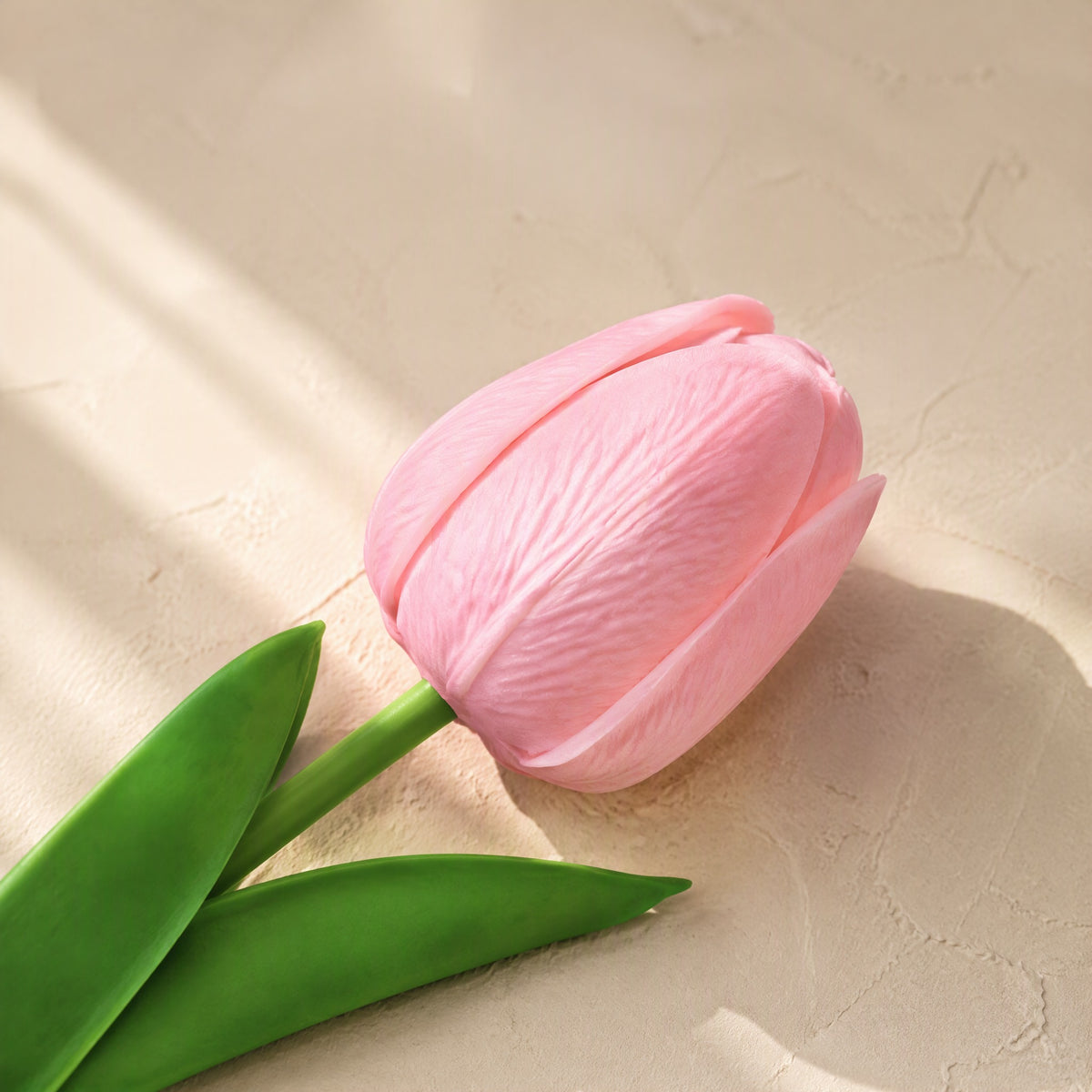 Tulipsoft™ PU Artificial Tulip Flower, material and detail close-up