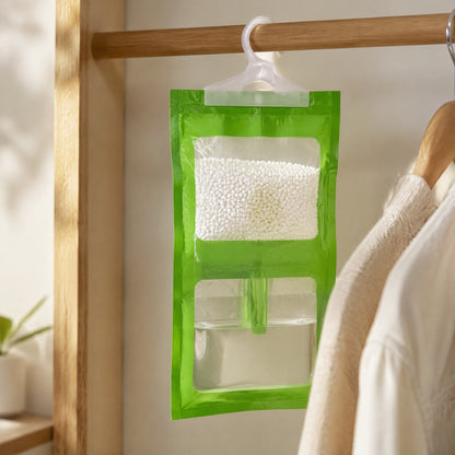 Dryhang™ Hanging Dehumidification Bag, styled close view