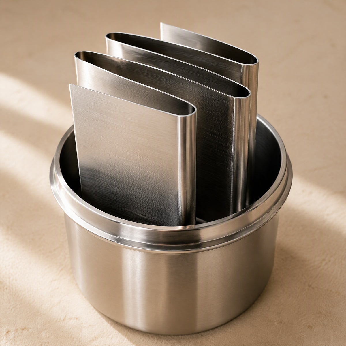 Clovesnip™ Stainless Steel Garlic Cutter Knife, material and detail close-up