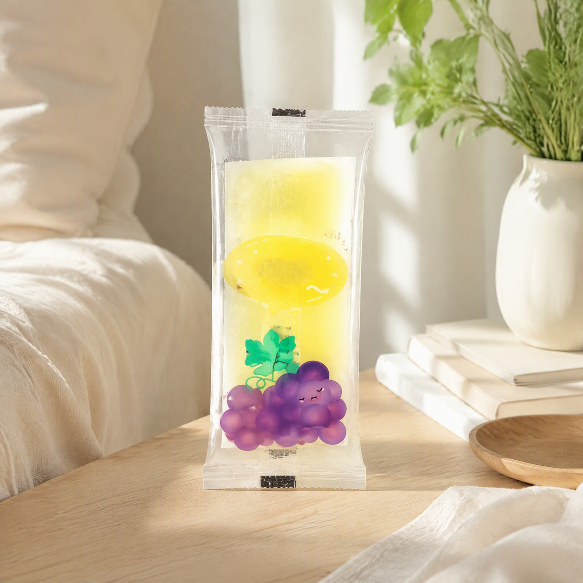 Frostdot™ Hydrogel Cooling Ice Sticker in a calm home setting