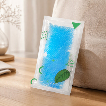 Frostdot™ Hydrogel Cooling Ice Sticker, styled close view