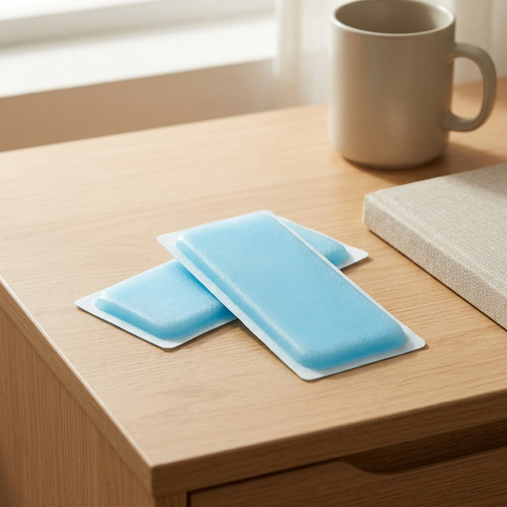 Calmchill™ Hydrogel Cooling Patch, styled close view