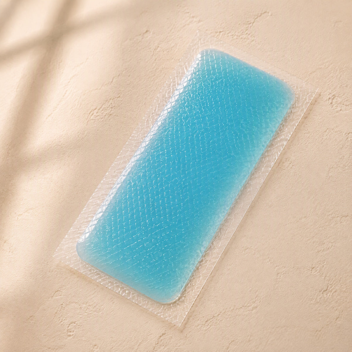 Coolpatch™ Hydrogel Cooling Patch, material and detail close-up