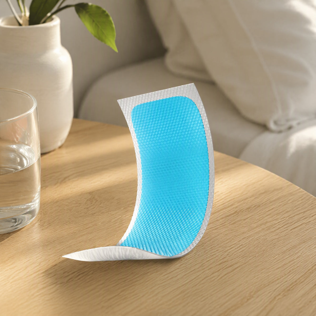 Coolpatch™ Hydrogel Cooling Patch, styled close view