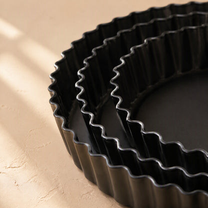 Loafsteel™ Carbon Steel Cake Mold, material and detail close-up