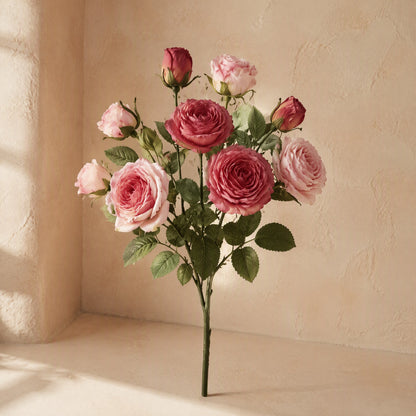 Rosestem™ Silk Artificial Rose Flower Branch