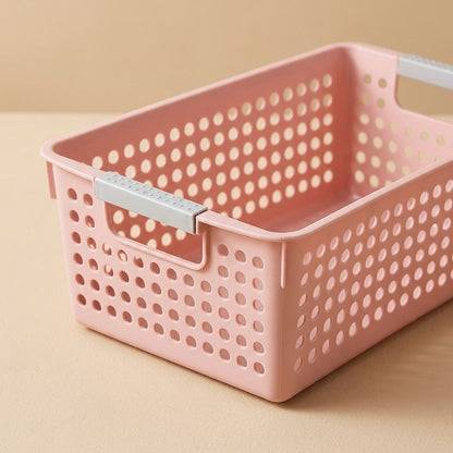 Tidynest™ PP Plastic Storage Basket, material and detail close-up