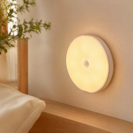 Bodybeam™ Human Body Induction Night Light in a calm home setting