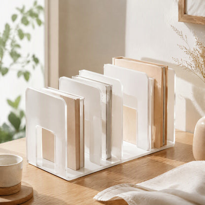 Readlean™ Desktop Book Stand in a calm home setting
