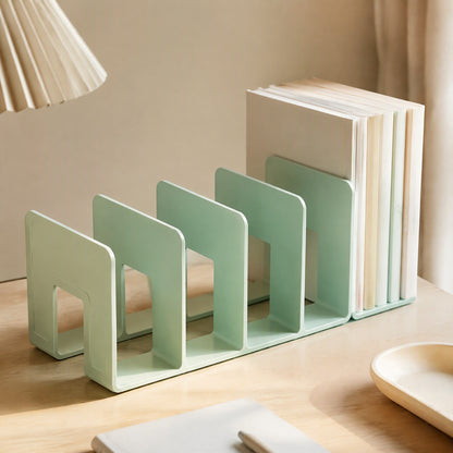 Readlean™ Desktop Book Stand, styled close view