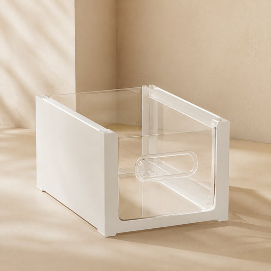 Stackpeek™ Clear Plastic Stackable Storage Box