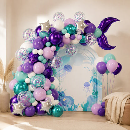 Festfloat™ Latex Balloon Decoration Set, styled close view