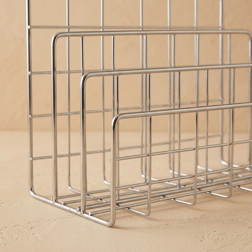 Bookbrace™ Iron Desktop Book Stand Rack, material and detail close-up