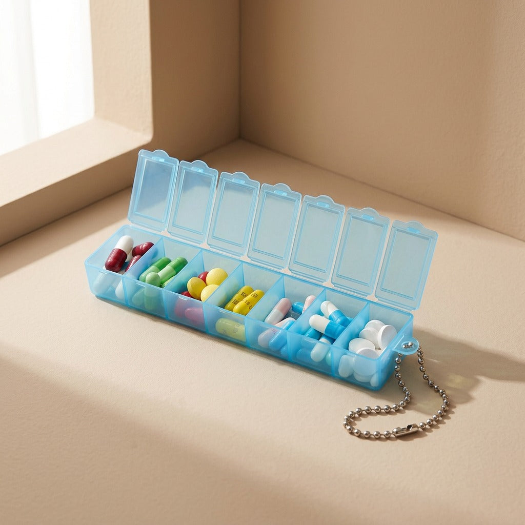 Weeknest™ Seven-Day Pill Storage Box