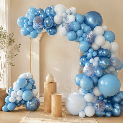 Balloonrise™ 12-Inch Latex Balloon Garland Set in a calm home setting
