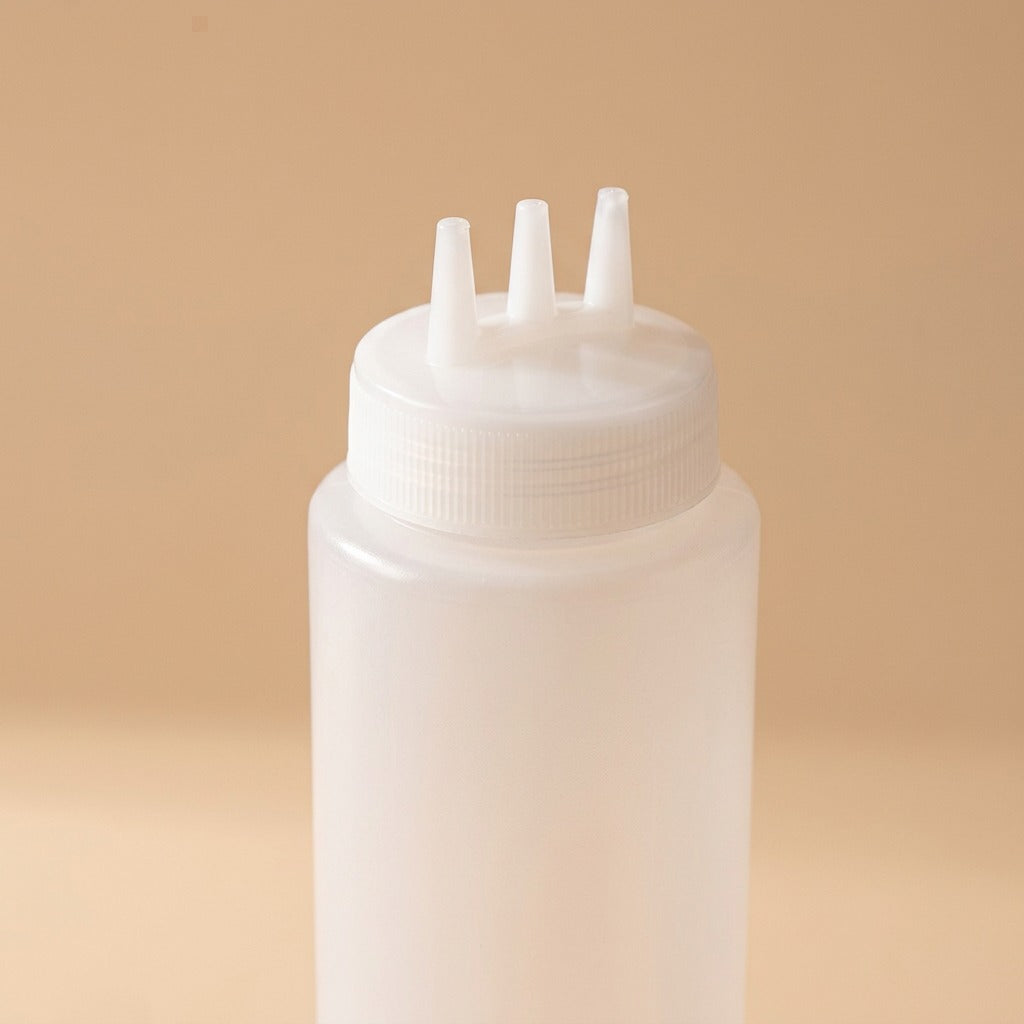Threepour™ Three-Hole Seasoning Bottle, material and detail close-up