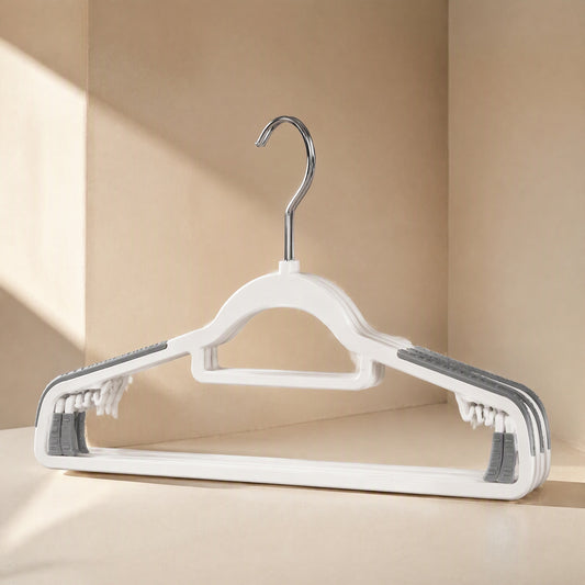 Clipperch™ Plastic Clothes Hanger With Dual Clips