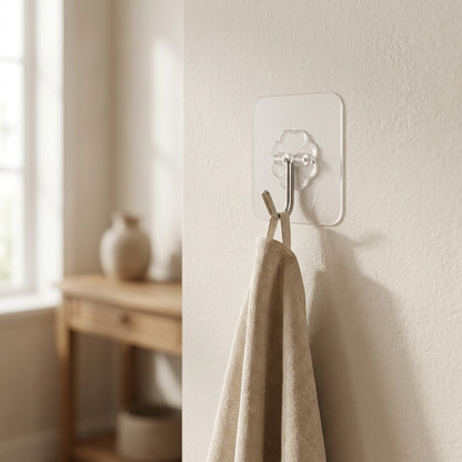 Vinylhook™ PVC Single Wall Hook, styled close view