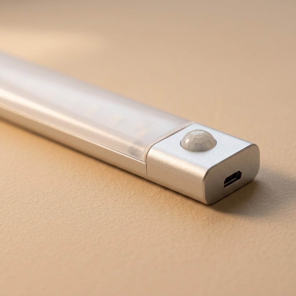 Cupboardray™ Rechargeable LED Cabinet Light, material and detail close-up