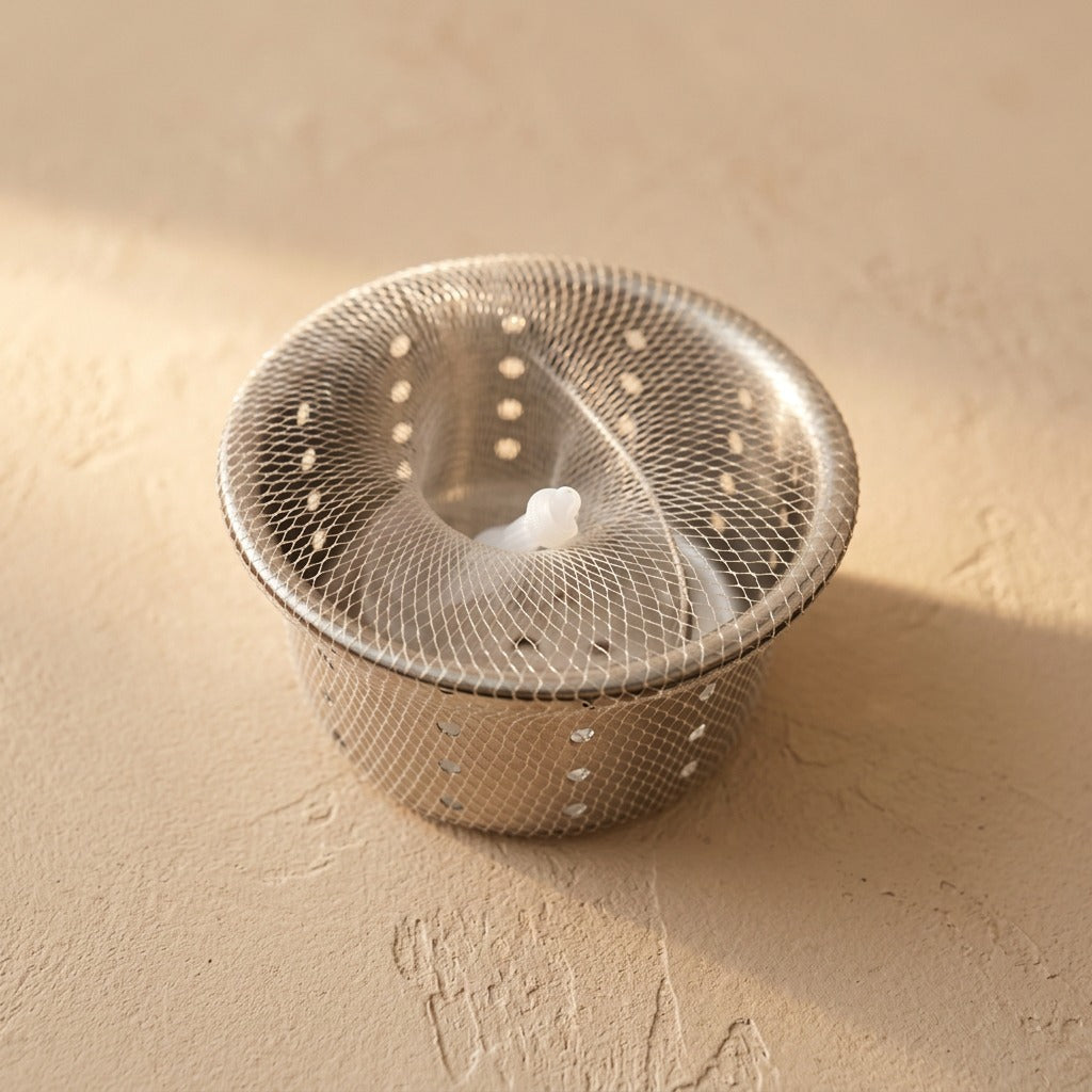 Sinkguard™ Plastic Kitchen Sink Filter, material and detail close-up