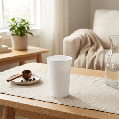 Brewcarry™ PP Coffee Cup in a calm home setting