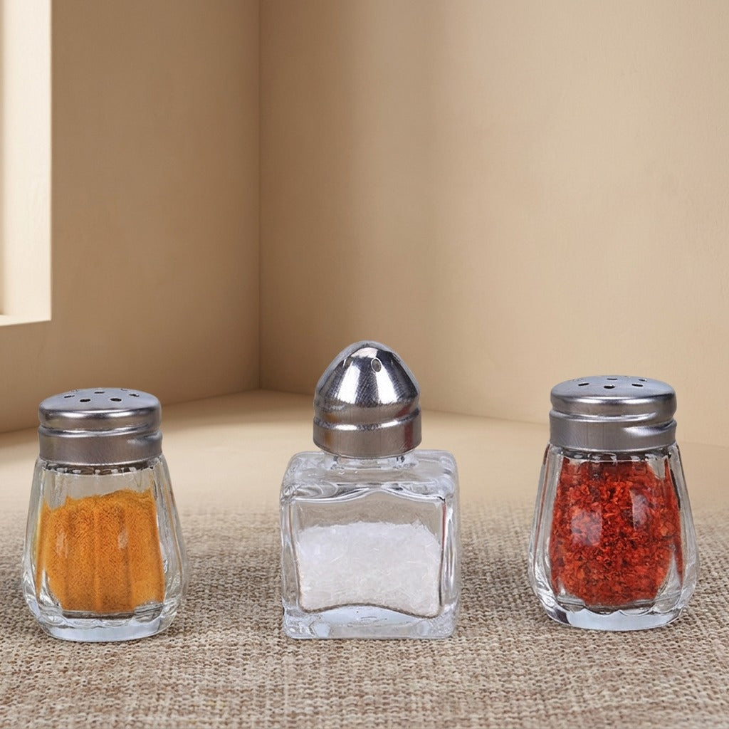Spicepair™ Glass Seasoning Bottle Set