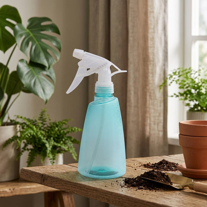 Leafmist™ Plastic Plant Watering Spray Bottle, styled close view