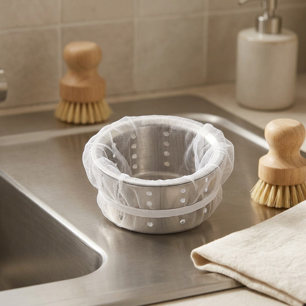 Sinkpouch™ Polyester Kitchen Sink Mesh Bag, styled close view